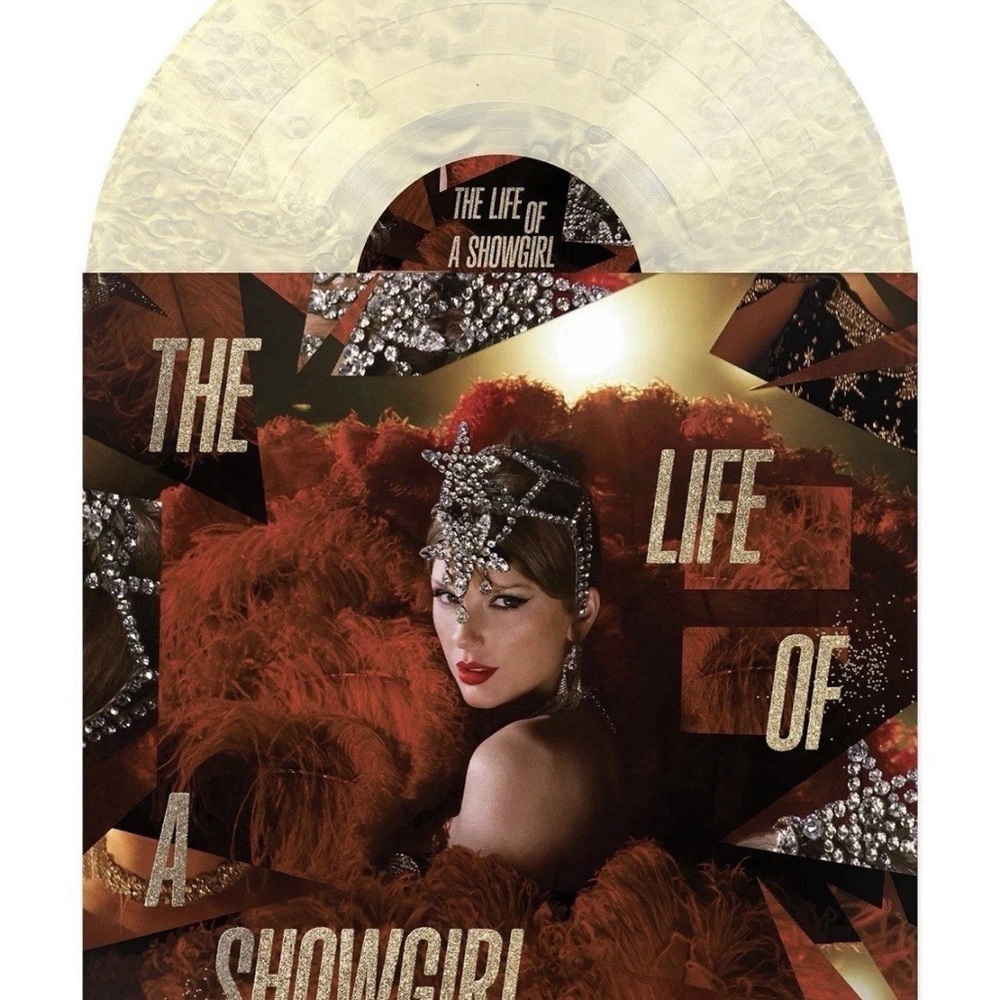 Taylor Swift The Life Of A Showgirl Vinyl: Under Bright Lights Pearlescent